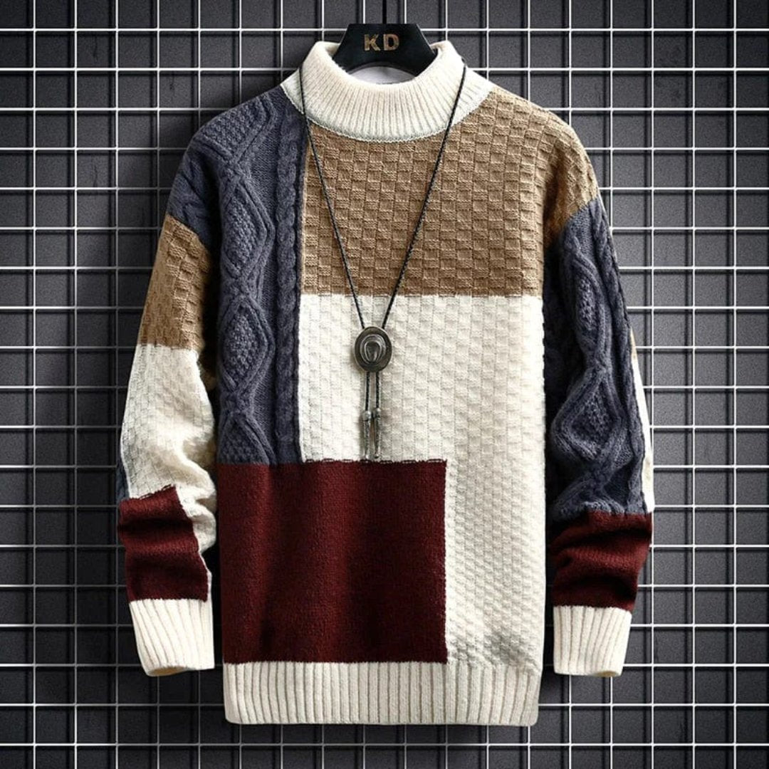 Berdlin | Herren Winter Langarm Pullover | Warm