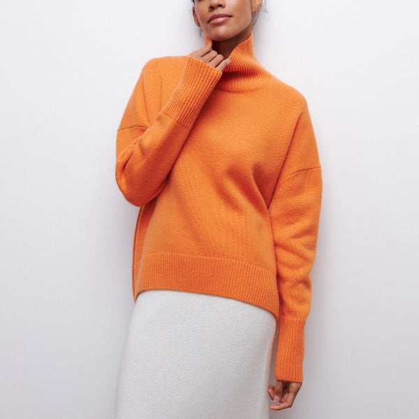 Katrielle | Warmer Rollkragenpullover Damen | Winter
