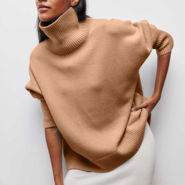 Katrielle | Warmer Rollkragenpullover Damen | Winter