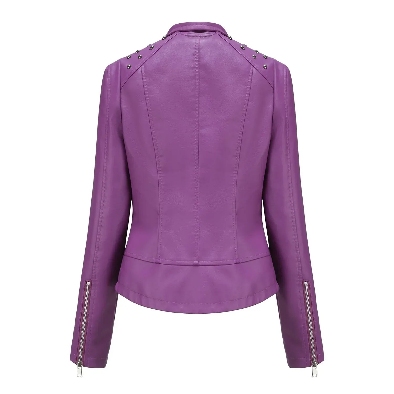Damen Lässig Langarm Jacke | Reißverschluss