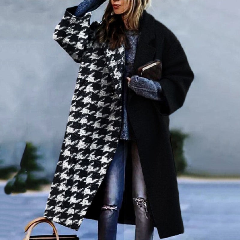 Karlina | Lange Wintermantel Damen | Warm