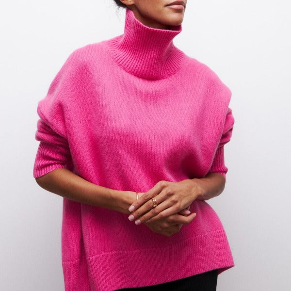 Katrielle | Warmer Rollkragenpullover Damen | Winter