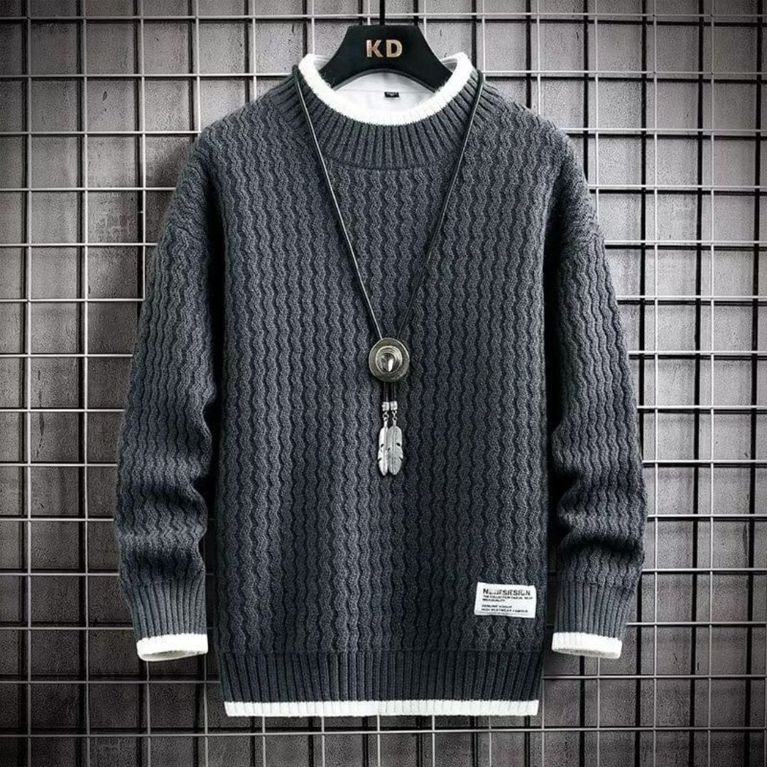 Berdlin | Herren Winter Langarm Pullover | Warm