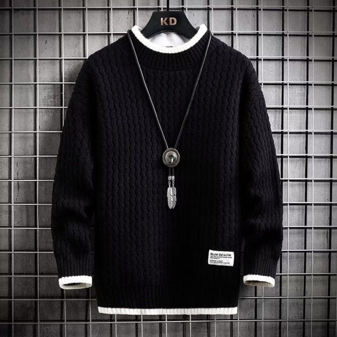 Berdlin | Herren Winter Langarm Pullover | Warm