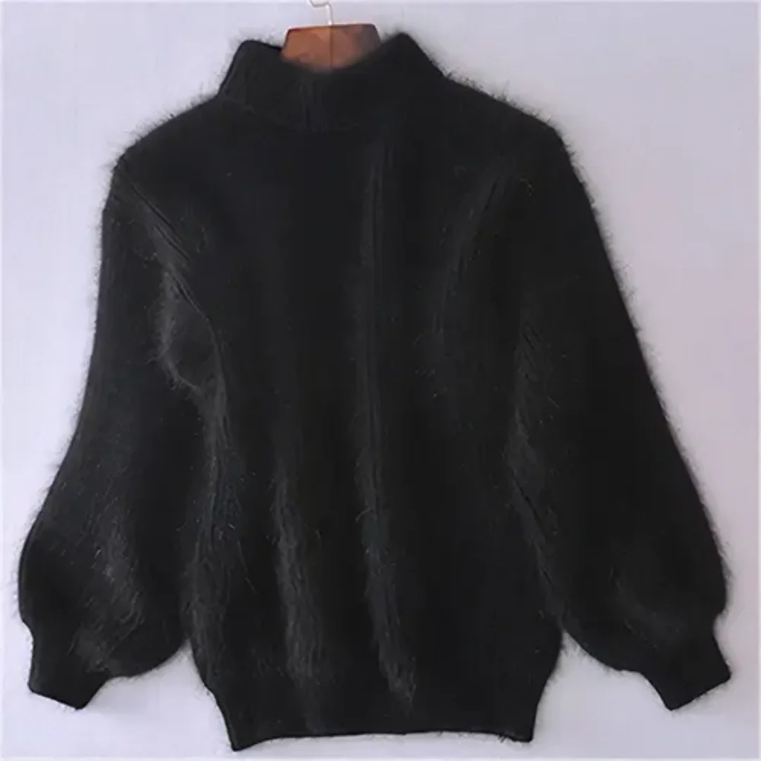 Warmer Winter Strickpullover Damen | Übergröße