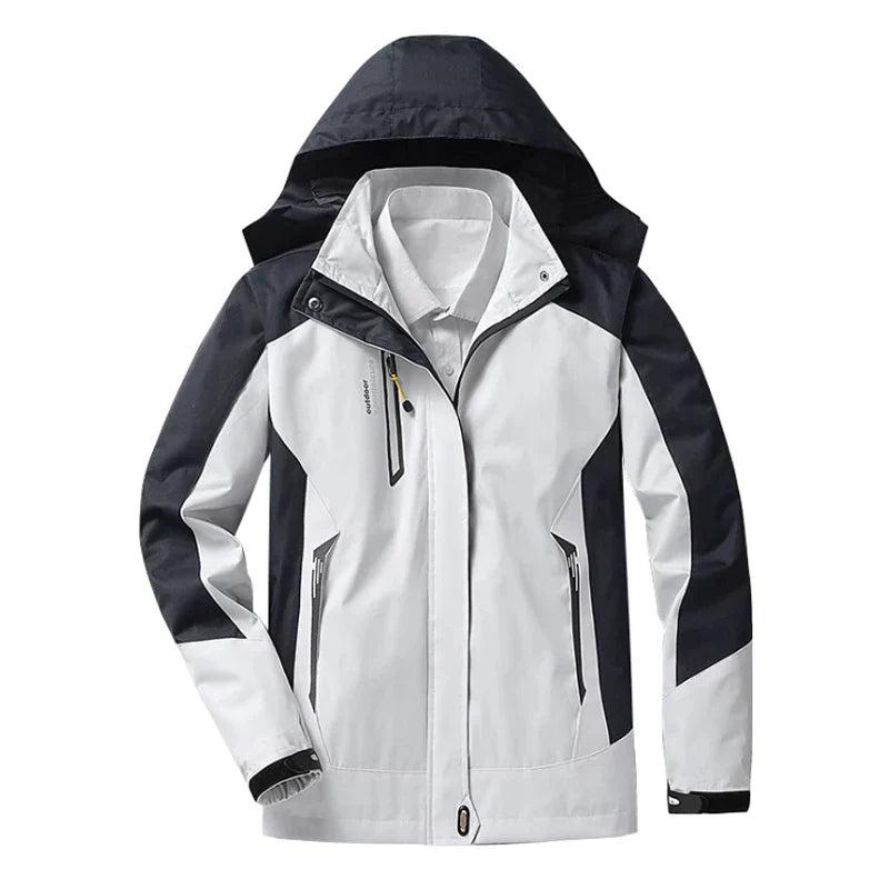 Damen Farbenfroh Regenjacke | Mit Kapuze