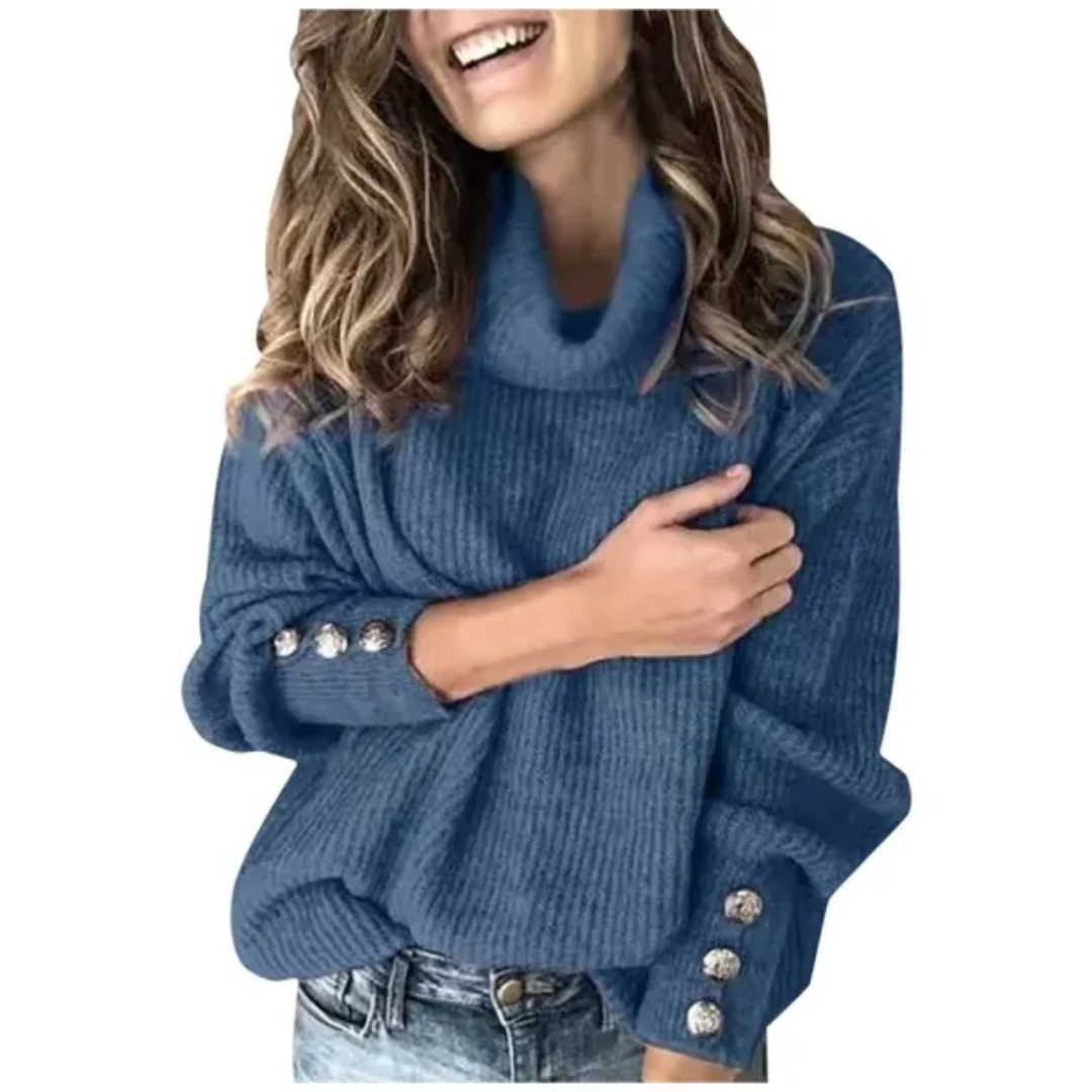 Helgan | Damen Rollkragenpullover | Warm
