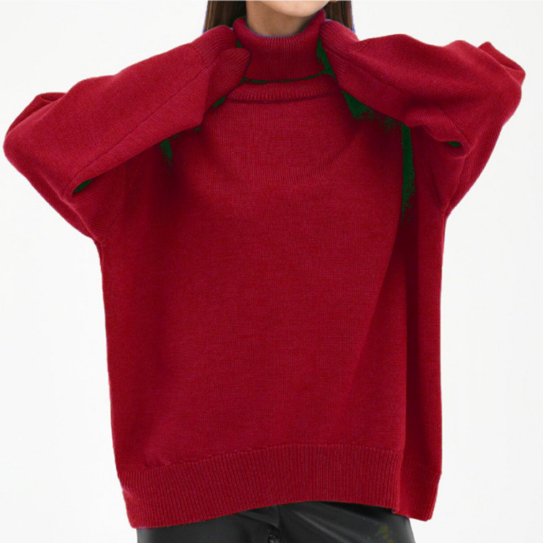 Elkein | Moderner Rollkragenpullover für Damen