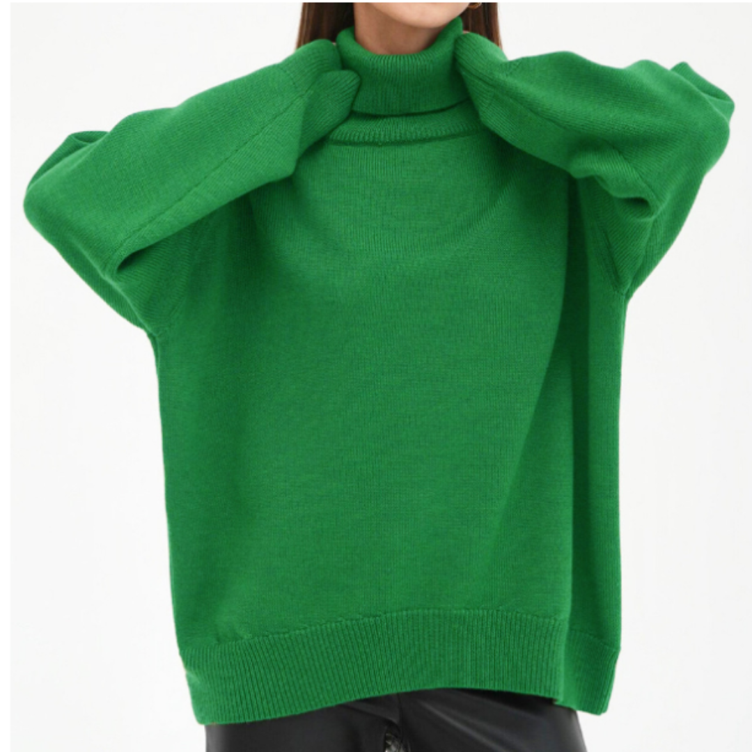 Elkein | Moderner Rollkragenpullover für Damen