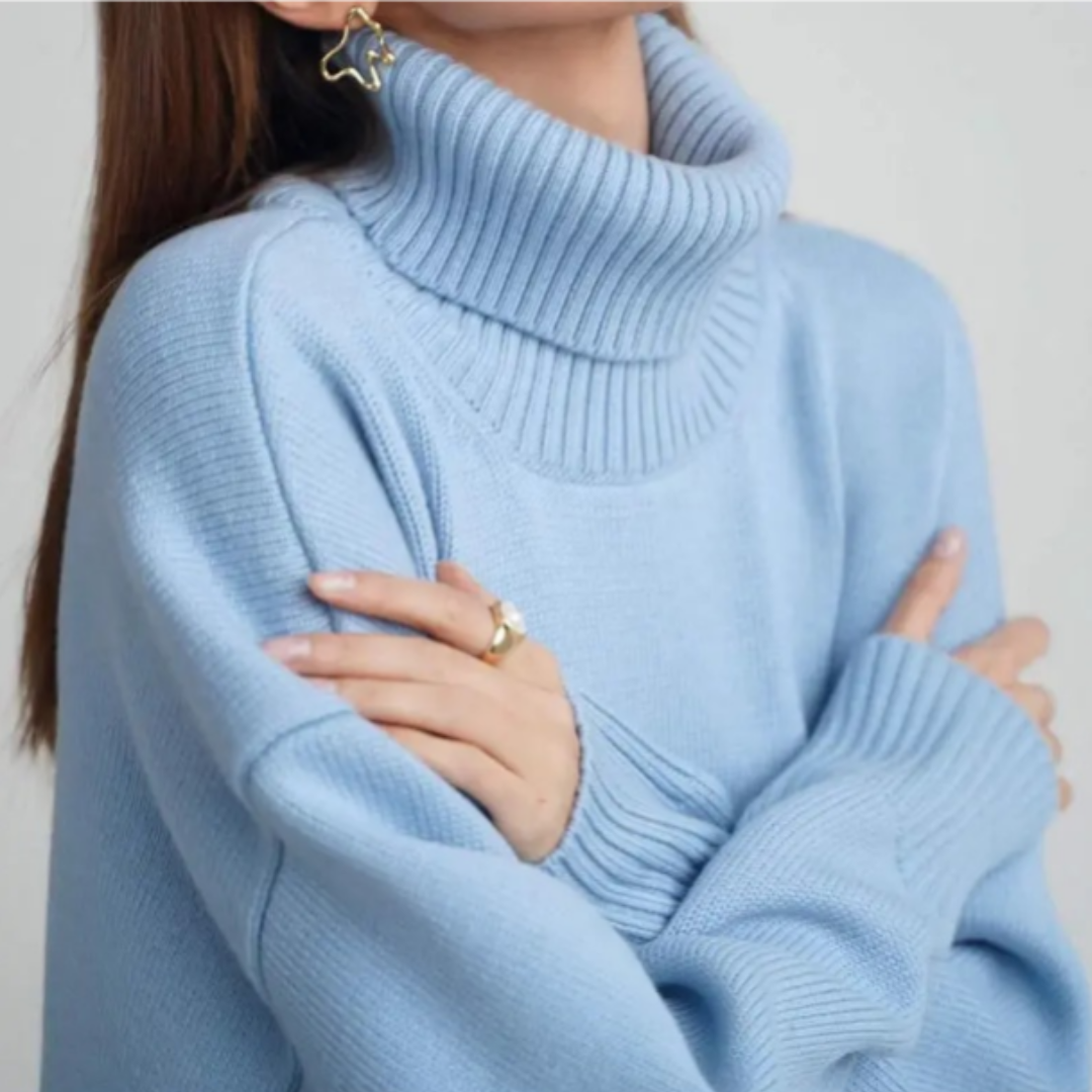 Elkein | Moderner Rollkragenpullover für Damen
