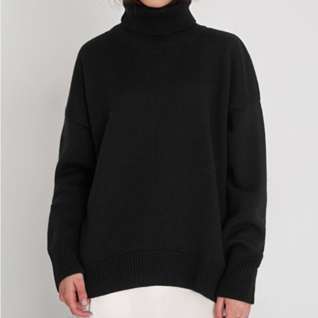 Elkein | Moderner Rollkragenpullover für Damen