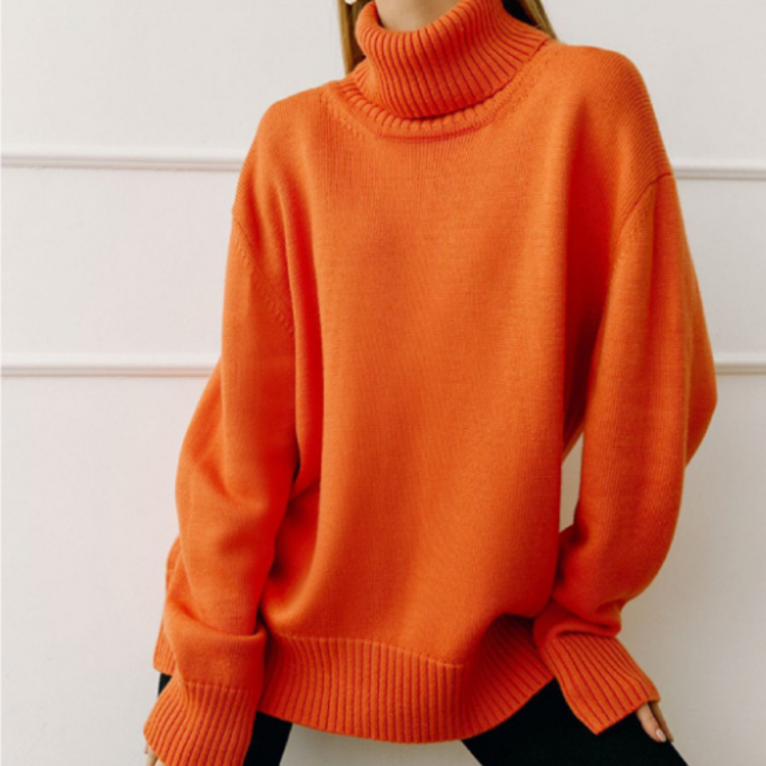 Elkein | Moderner Rollkragenpullover für Damen