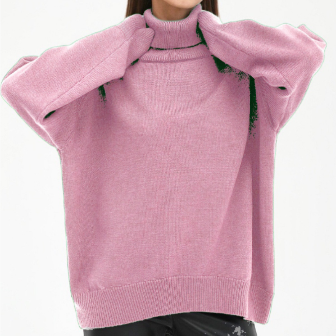 Elkein | Moderner Rollkragenpullover für Damen