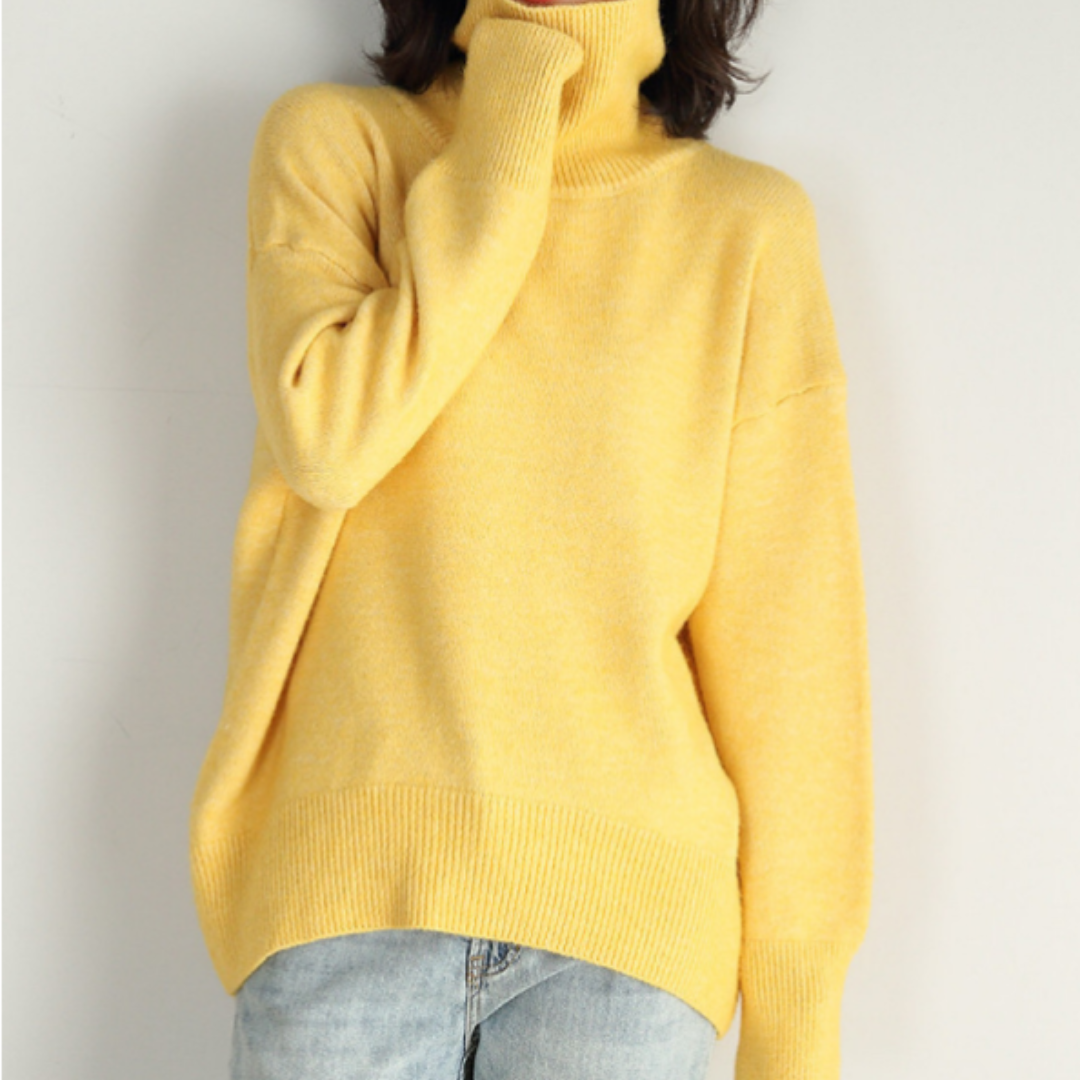 Elkein | Moderner Rollkragenpullover für Damen
