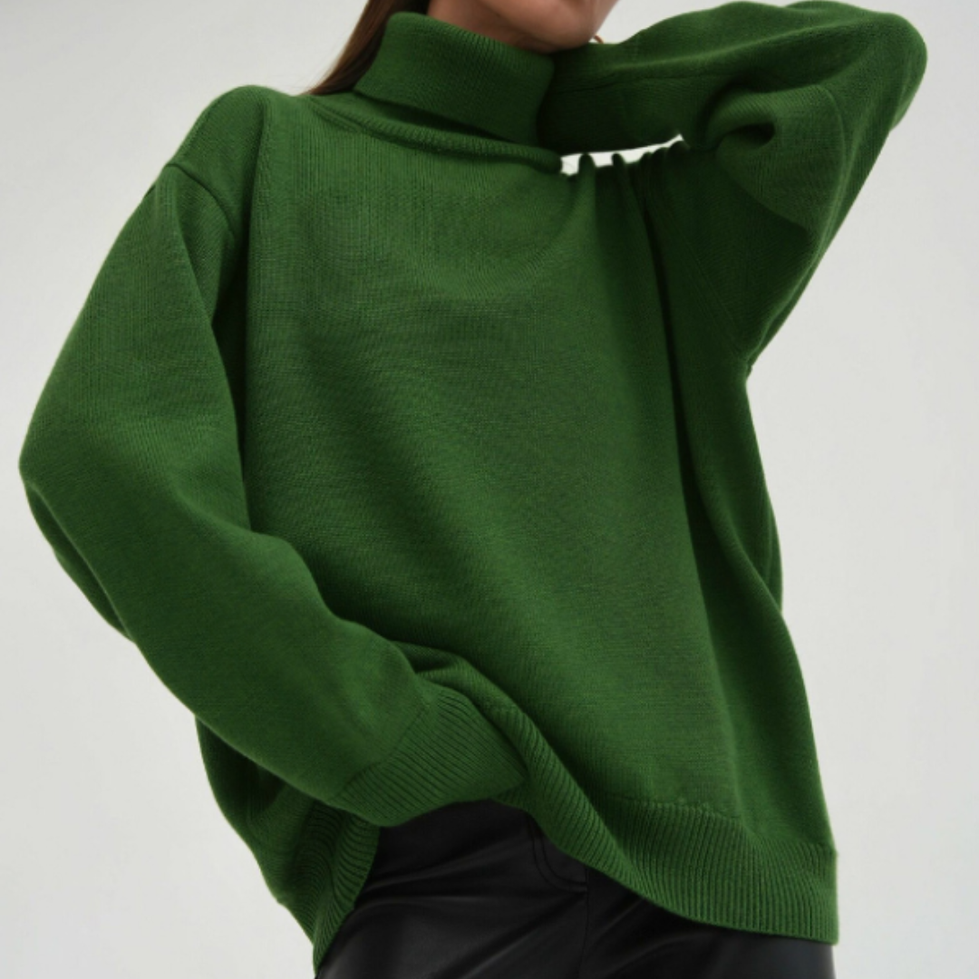 Elkein | Moderner Rollkragenpullover für Damen