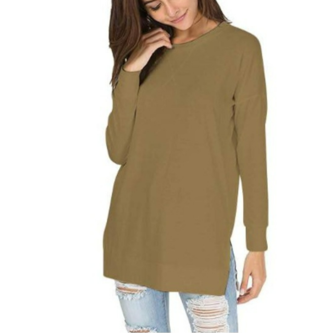 Leifa | Damen Baggy Pullover