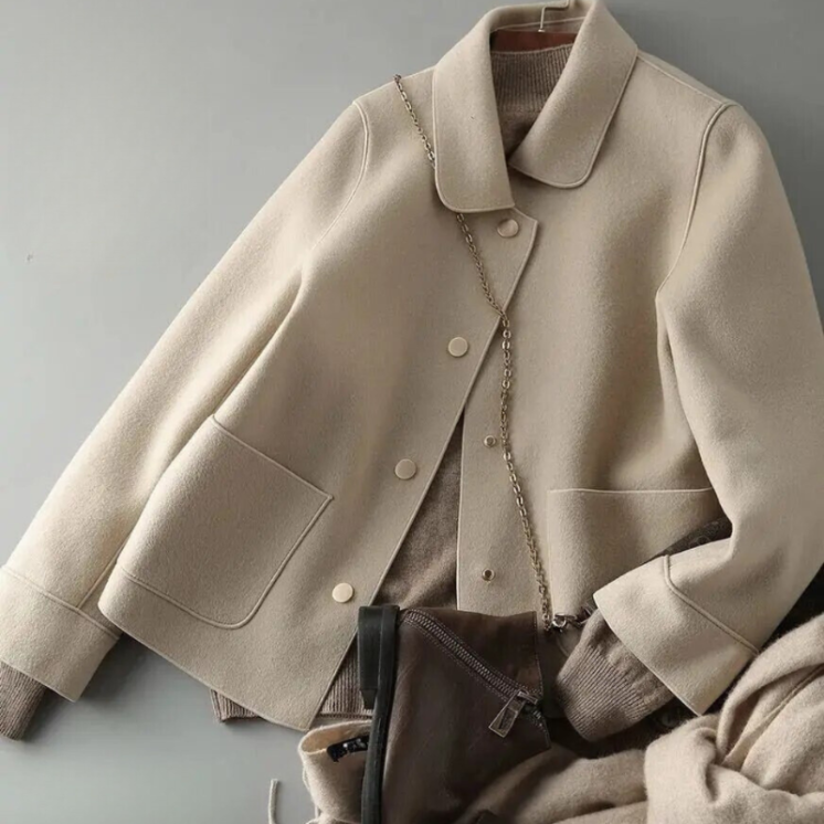 Dorisaz | Damen Warme Knopf Daunenjacke | Winter