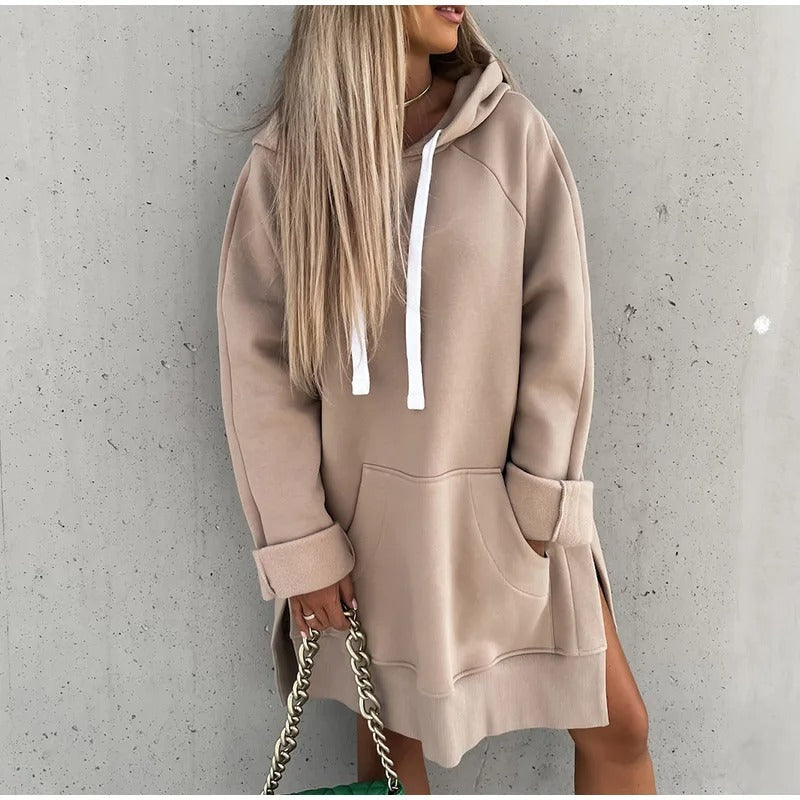 Evana | Damen Kapuzenpullover in Übergröße