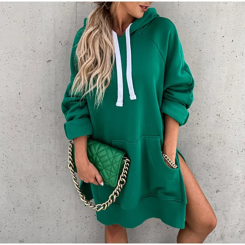 Evana | Damen Kapuzenpullover in Übergröße
