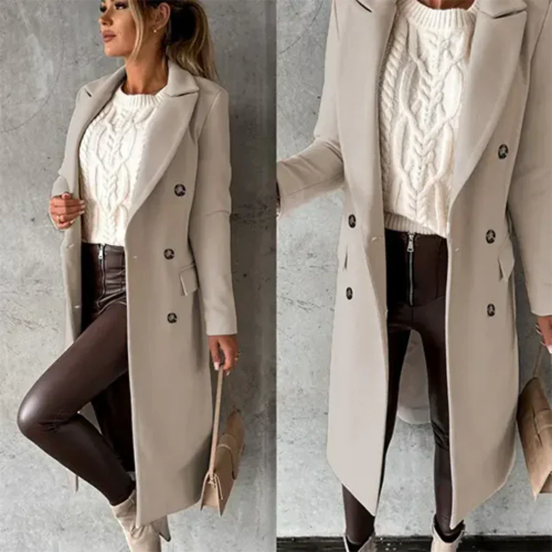 Tildarlin | Damen Warmer Trenchmantel | Winter