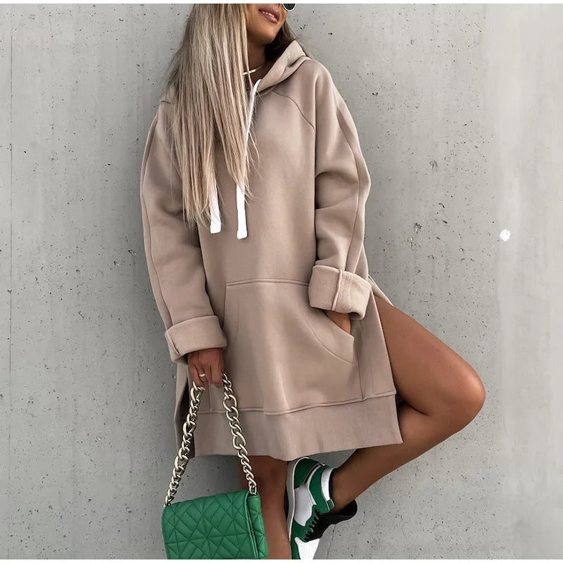 Evana | Damen Kapuzenpullover in Übergröße