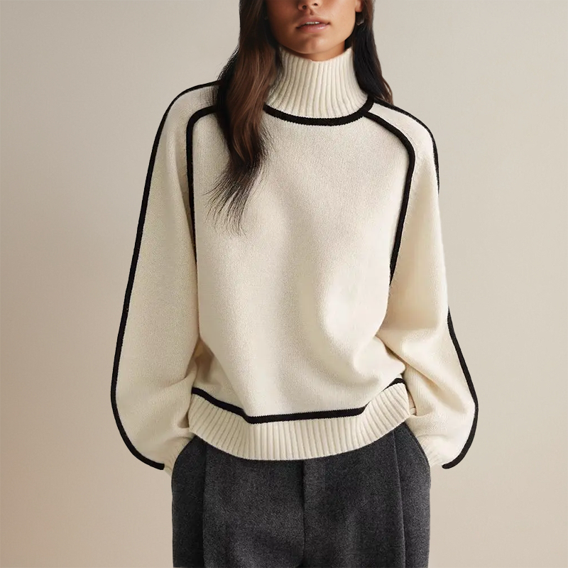 Meikena | Damen Warmer Rollkragenpullover | Winter
