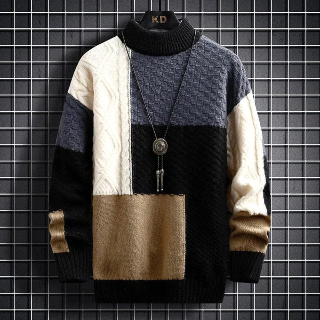 Berdlin | Herren Winter Langarm Pullover | Warm