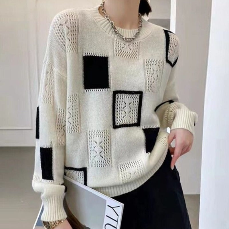 Isalina | Damen Bequemer Pullover | Warm
