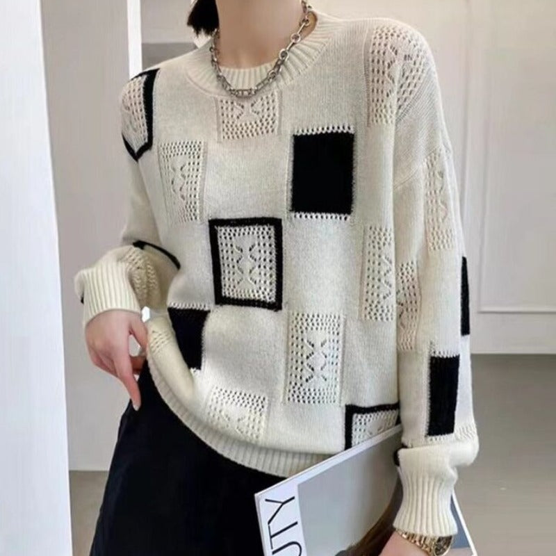 Isalina | Damen Bequemer Pullover | Warm