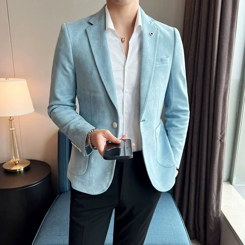 Herren Modern Slim Fit Hochzeitsgast Anzug Blazer | Stilvoll