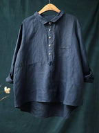 Madeleine | Vintage Longblusen Damen | Langarm