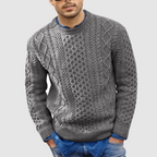 Herren Strick Langarm Pullover | Warm