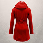 Warme Langer Wintermantel Damen | Taillengürtel