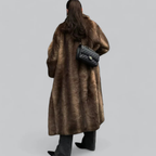 Damen Lange Winter Trench Mantel | Warm