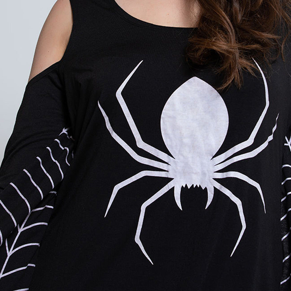 Gothic Spider Halloween Kostüm Kleid | Mini