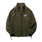 Herren Hochgeschlossener Winter Reißverschluss Jacke | Langarm