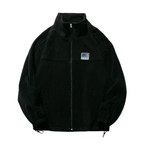 Herren Hochgeschlossener Winter Reißverschluss Jacke | Langarm