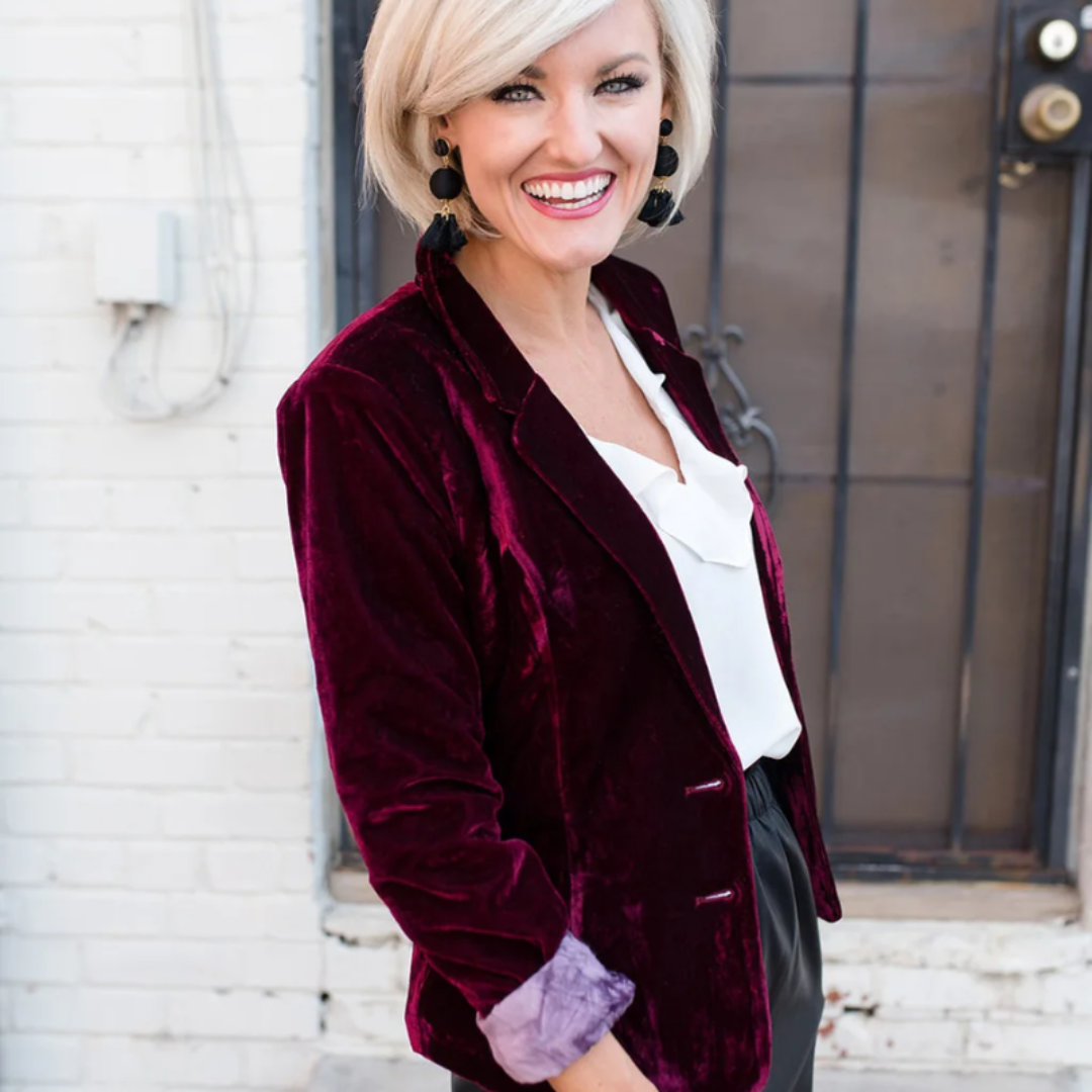 Damen Moderner Warmer Blazer | Winter