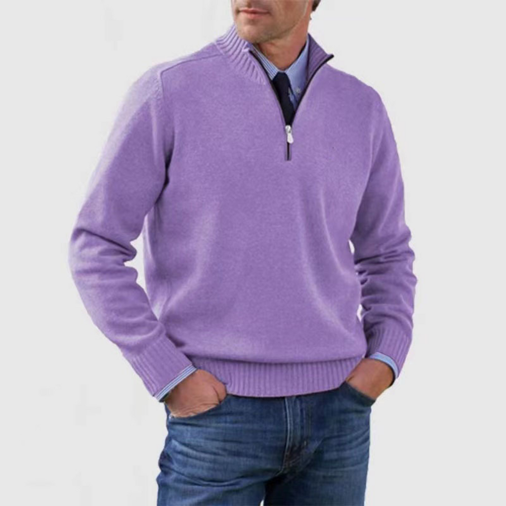 Carloset | Herren Warmer Langarmpullover | Winter