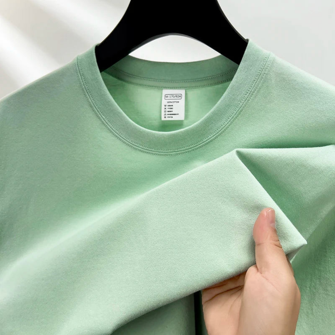 Herren Rundhalsausschnitt Kurze Ärmel T-Shirt | Lässig