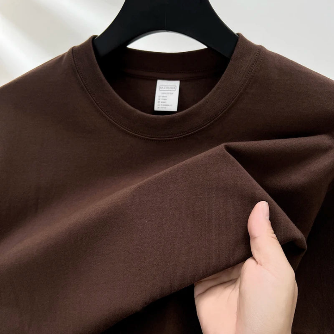 Herren Rundhalsausschnitt Kurze Ärmel T-Shirt | Lässig