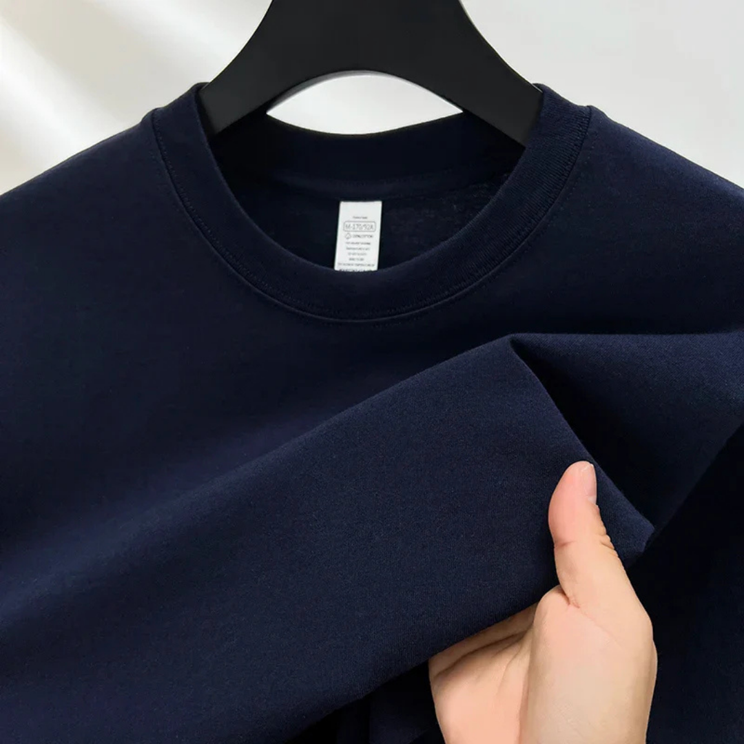 Herren Rundhalsausschnitt Kurze Ärmel T-Shirt | Lässig