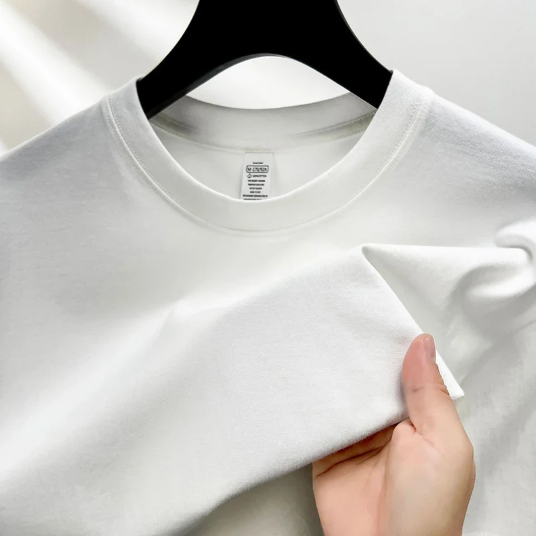 Herren Rundhalsausschnitt Kurze Ärmel T-Shirt | Lässig