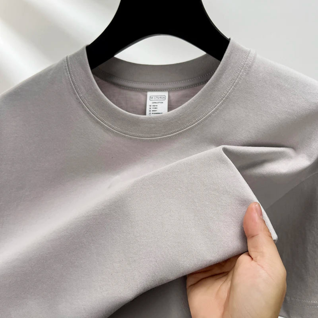 Herren Rundhalsausschnitt Kurze Ärmel T-Shirt | Lässig
