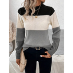 Jattina | Damen Strick Winterpullover | Warm