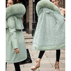 Damen Warme Bequeme Parka Jacke | Kapuze