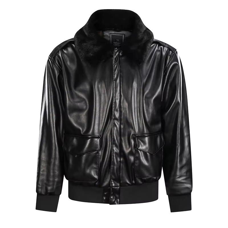 York | Herren Weinlese Jacke