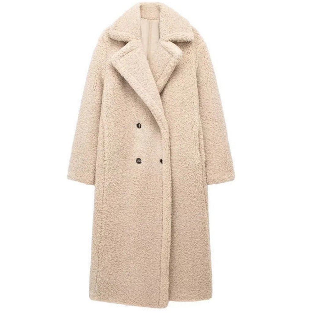 Usiamalim | Damen Lange Winter Trench Mantel | Warm