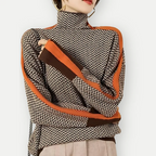 Clauzia | Damen Moderne Winterpullover | Lange Ärmel