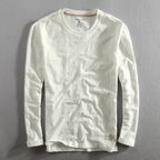 Herren Langarm T-Shirt | Rundhalsausschnitt